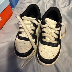 The Children's Place Black and White Kids Sneakers